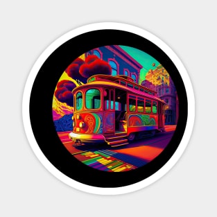 San Francisco Cable Car v3 (no text) Magnet